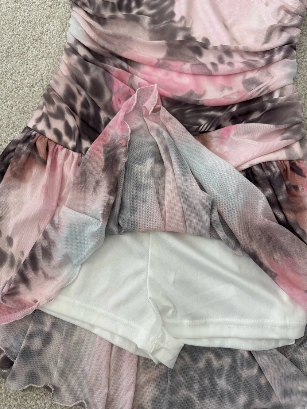 Justify strapless mini